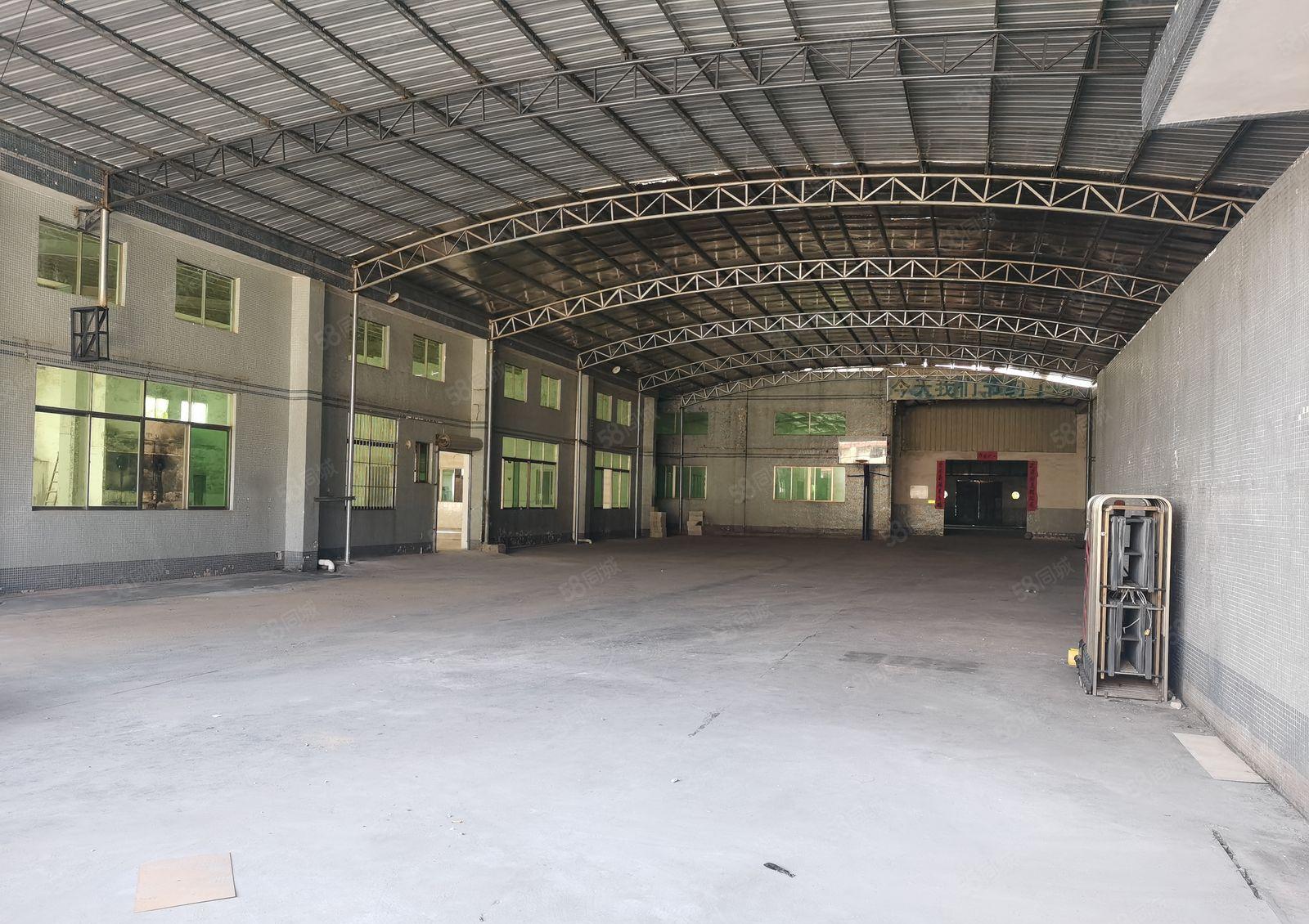 惠阳新圩8000工业区内独院钢构厂房仓库出租靠山边高速口