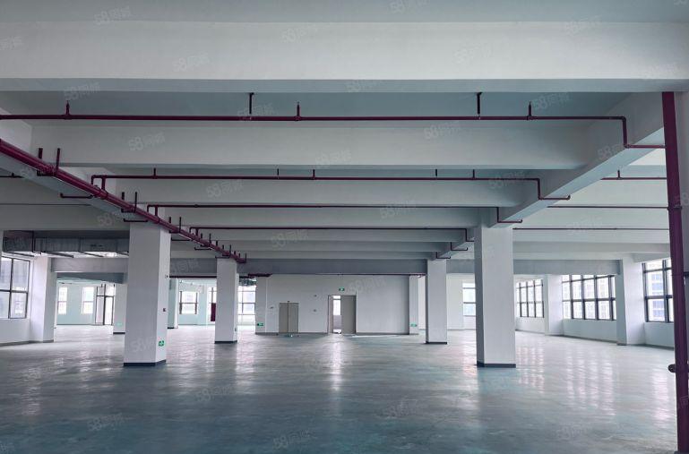 惠阳沙田楼上现成装修5000平厂房低价出租，可分租价格好谈