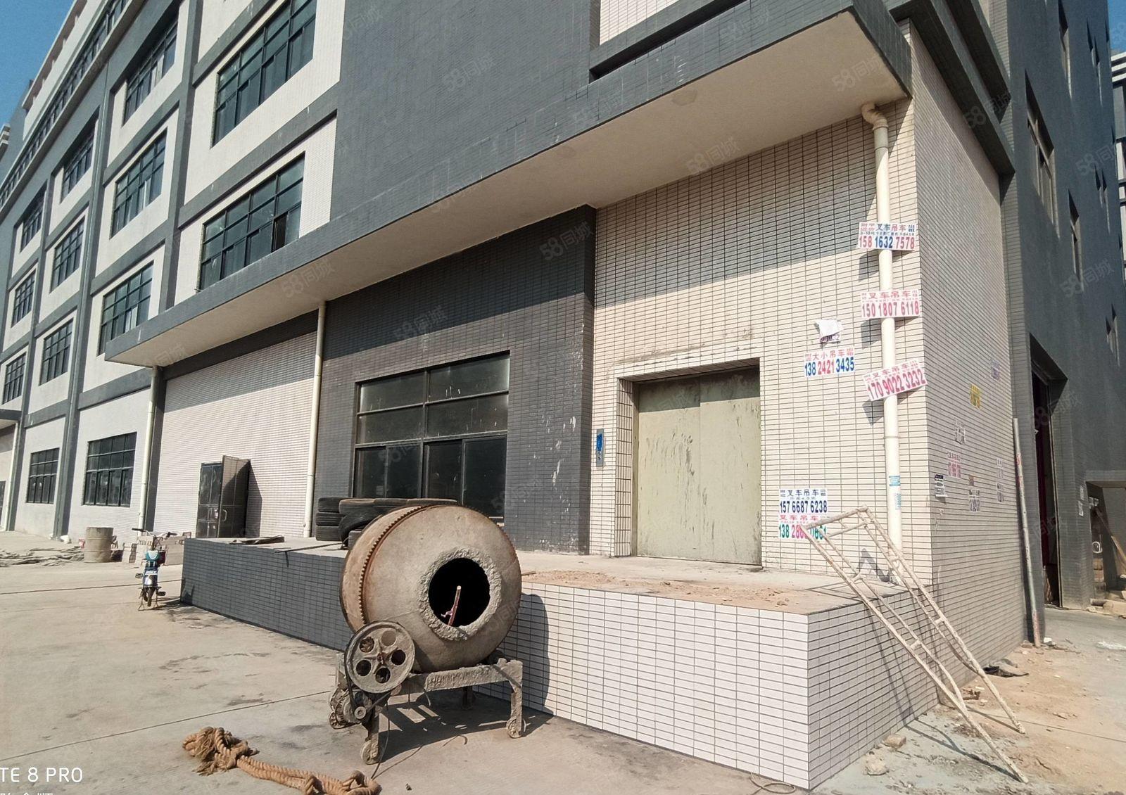 镇隆工业园区2万平红本厂房出租，500平起租