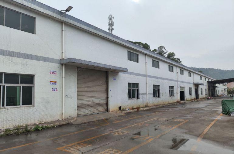 惠州惠阳秋长秋宝路旁单一层钢构厂房低价出租2000平交通便利