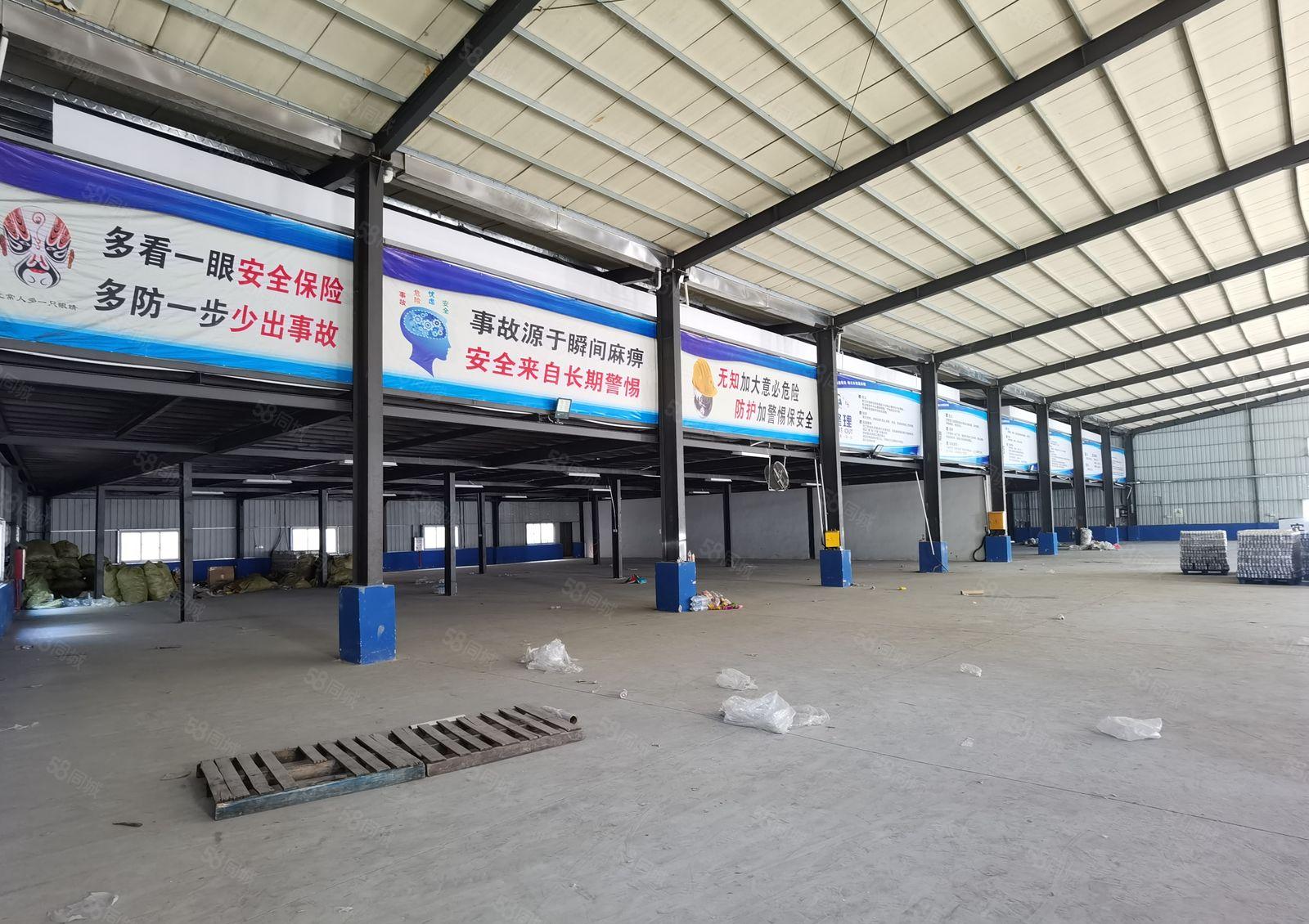 惠阳区沙田镇国道旁独院钢结构2栋滴水九米高3600平出租可分