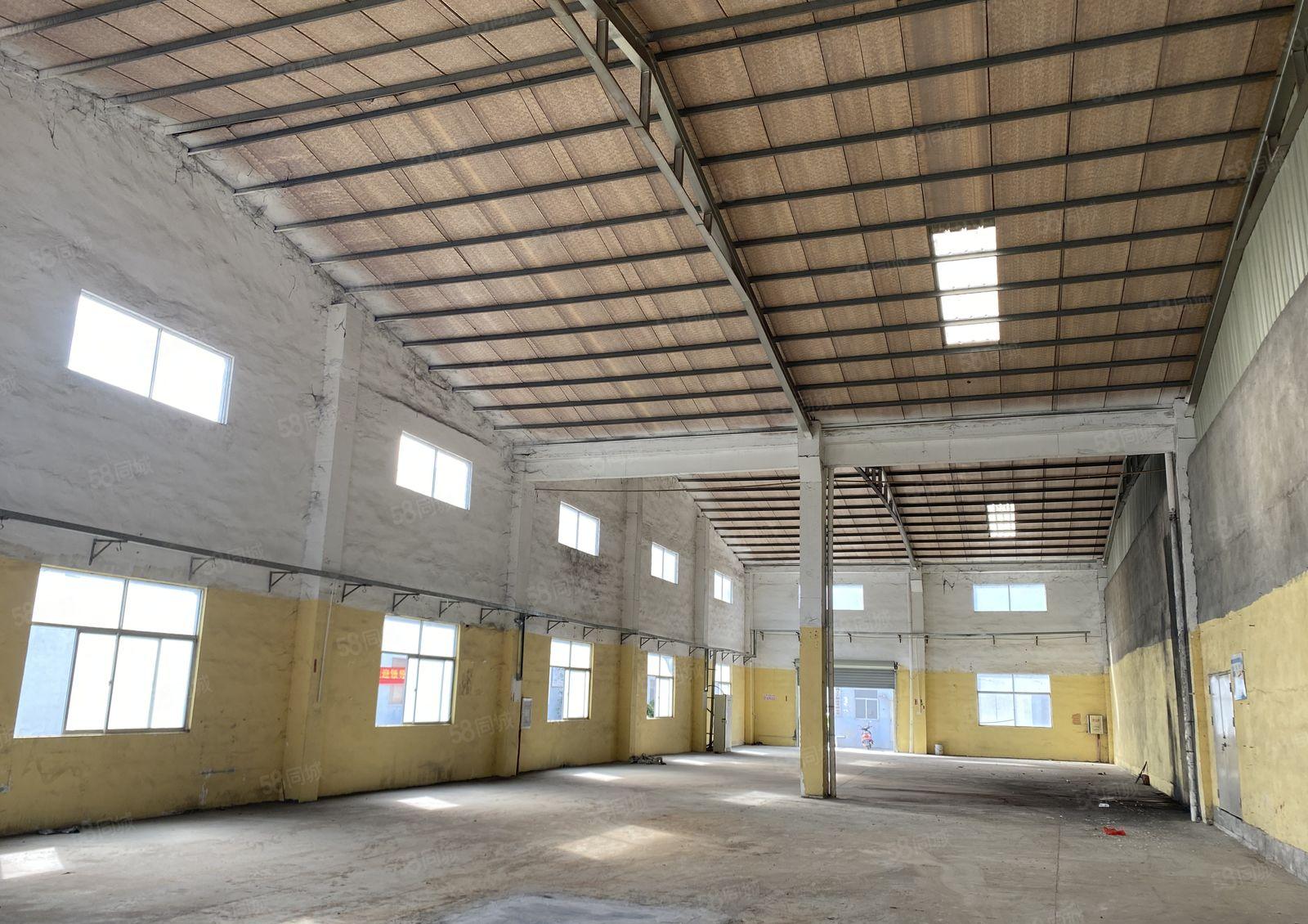 新圩塘口大鸿科技园800方钢构厂房仓库出租可办环评滴水8米