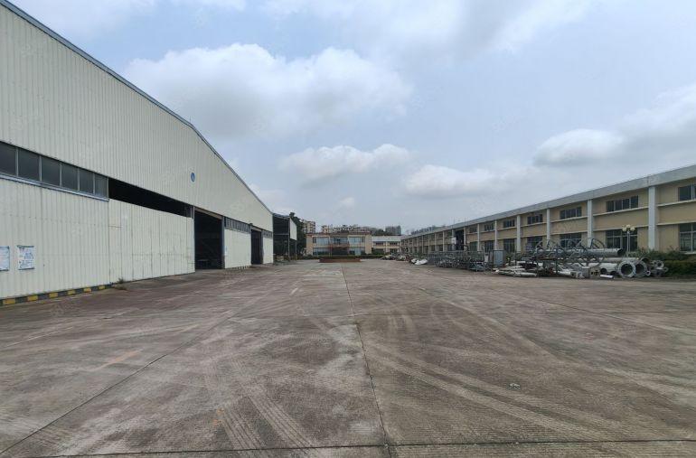 秋长原房东独院8000平7米钢构厂房仓库出租空地3000平方