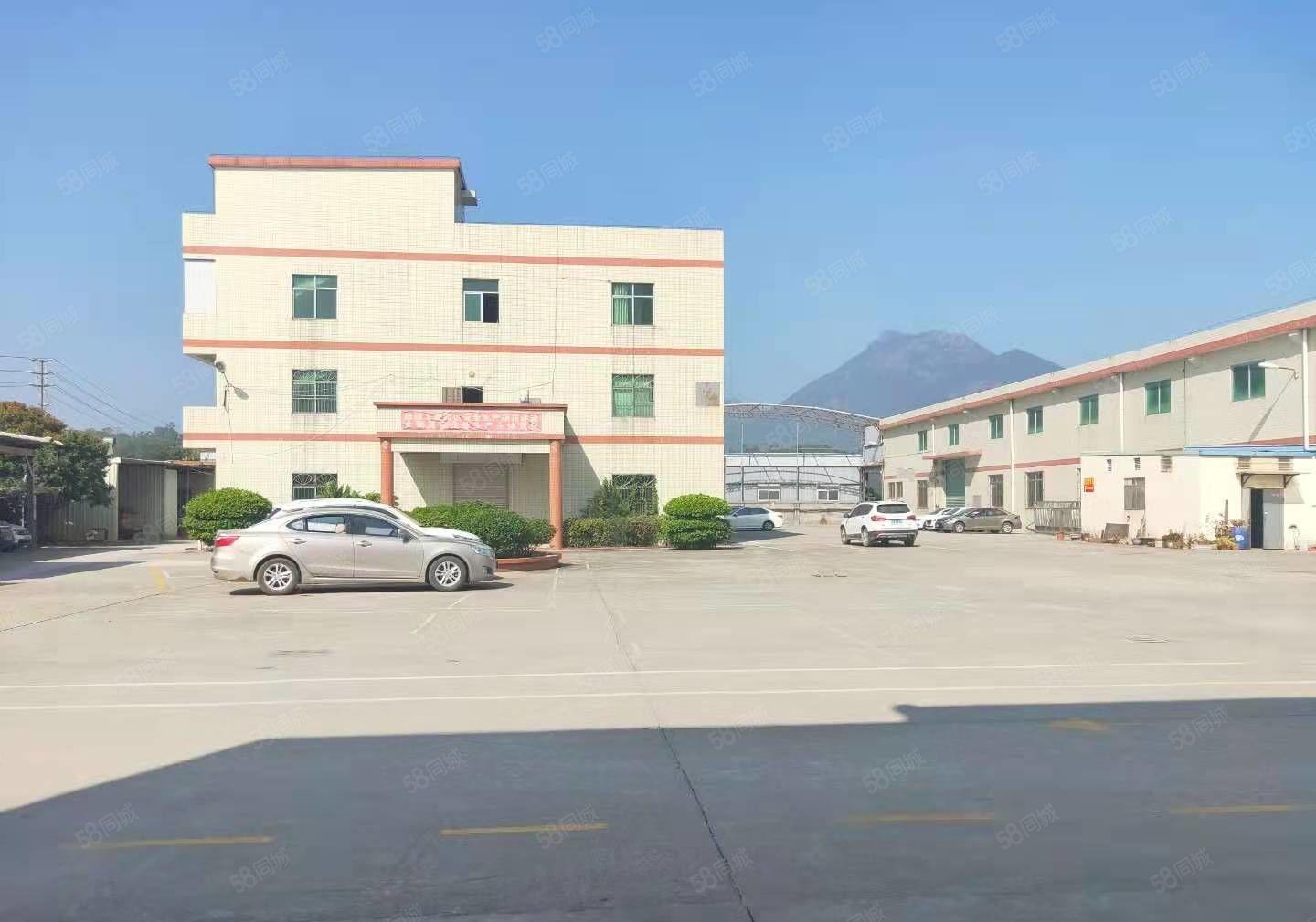 距离深圳8米！惠阳新圩5000方钢构厂房仓库出租高速口大空地