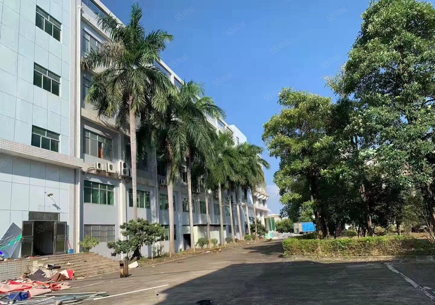 惠阳秋长花园式厂房，红本可办环评，园区空地大可分租