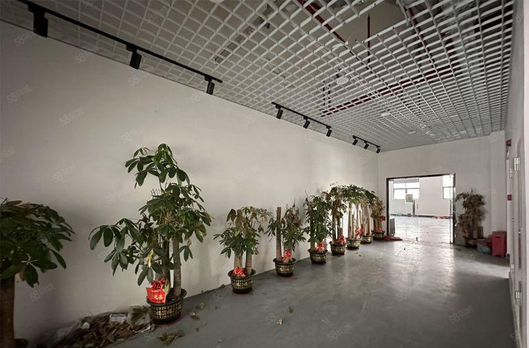 新圩工业园标准厂房带装修1000平方低价出租已经空出国道边