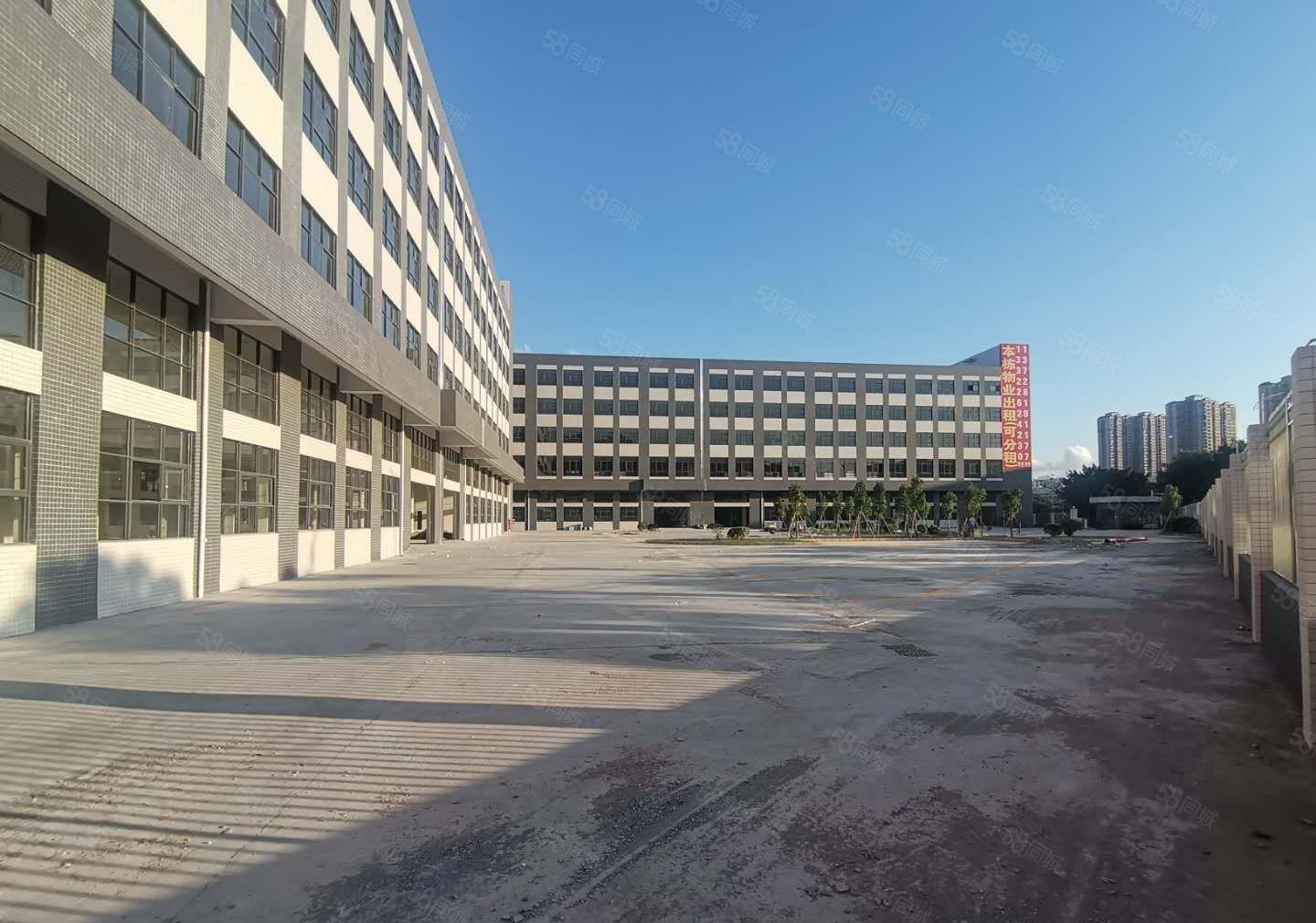 大亚湾西区22000平米全新红本厂房出租，可分租