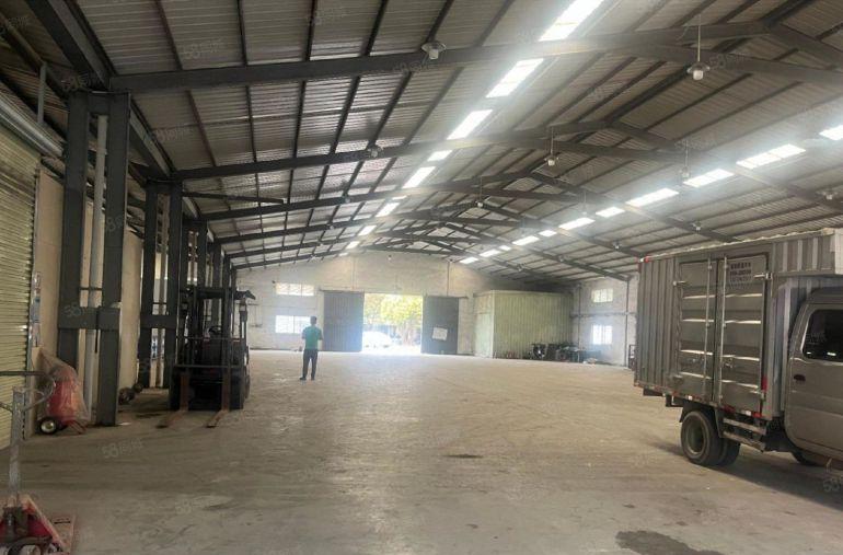 原房东独门独院滴水7米的单一层钢构厂房实际面积出租门口空地大