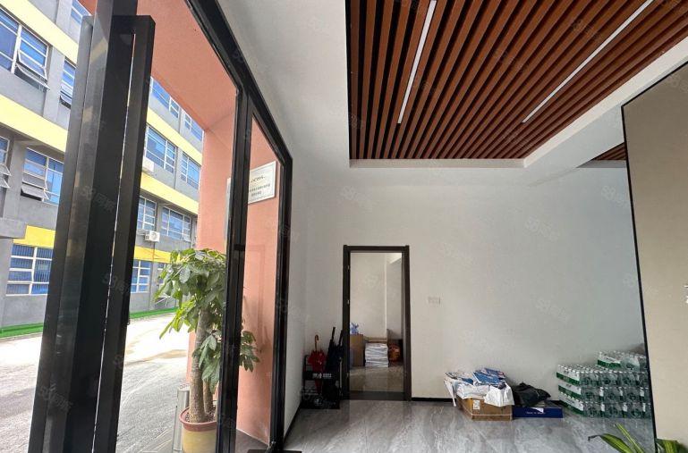 大亚湾新出独栋1500平厂房带装修地坪漆办低价出租 一线临深