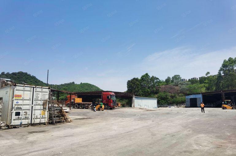 独门独院钢构厂房空地大小分组，房东自持再生资源营业执照