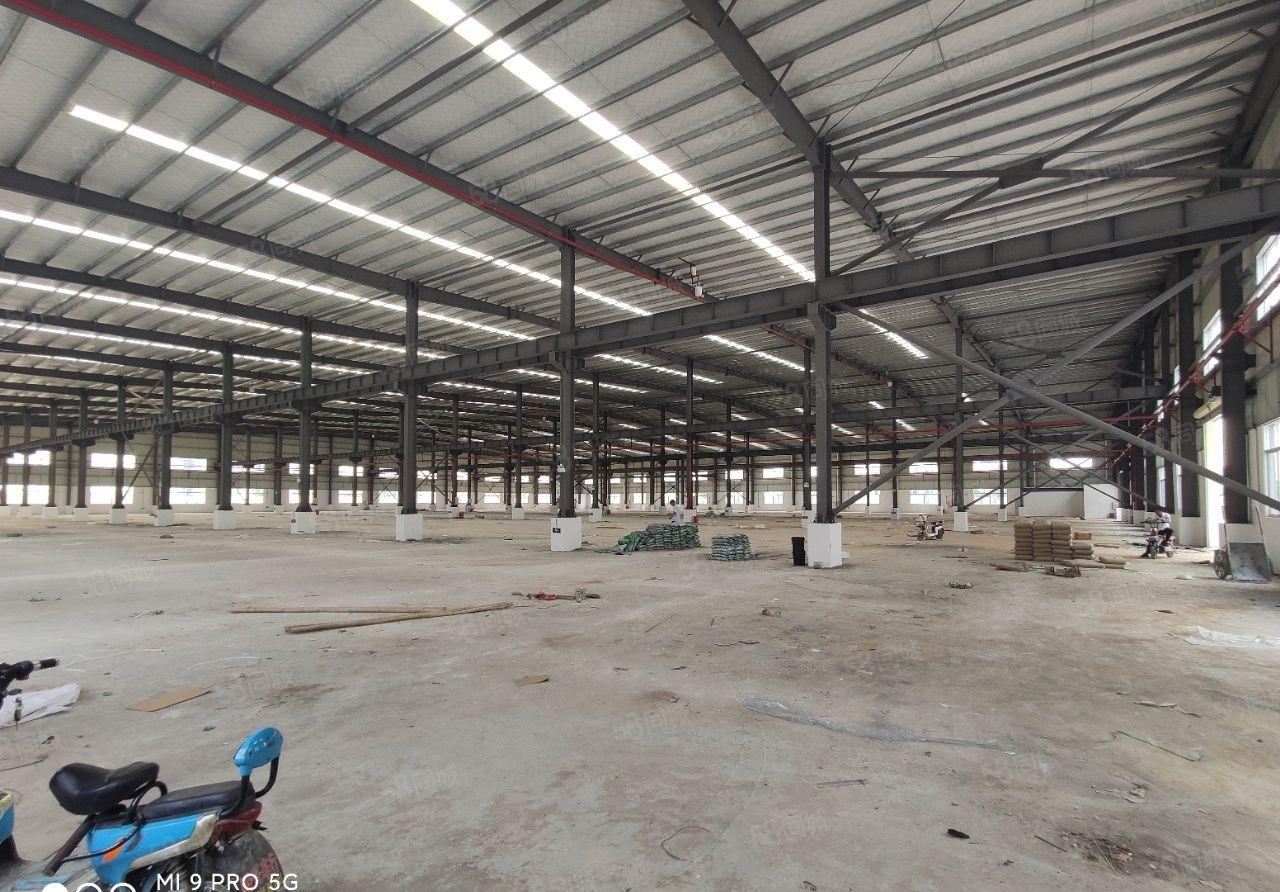 博罗园洲原房东厂房出租4200平独院钢构厂房滴水九米可分租。