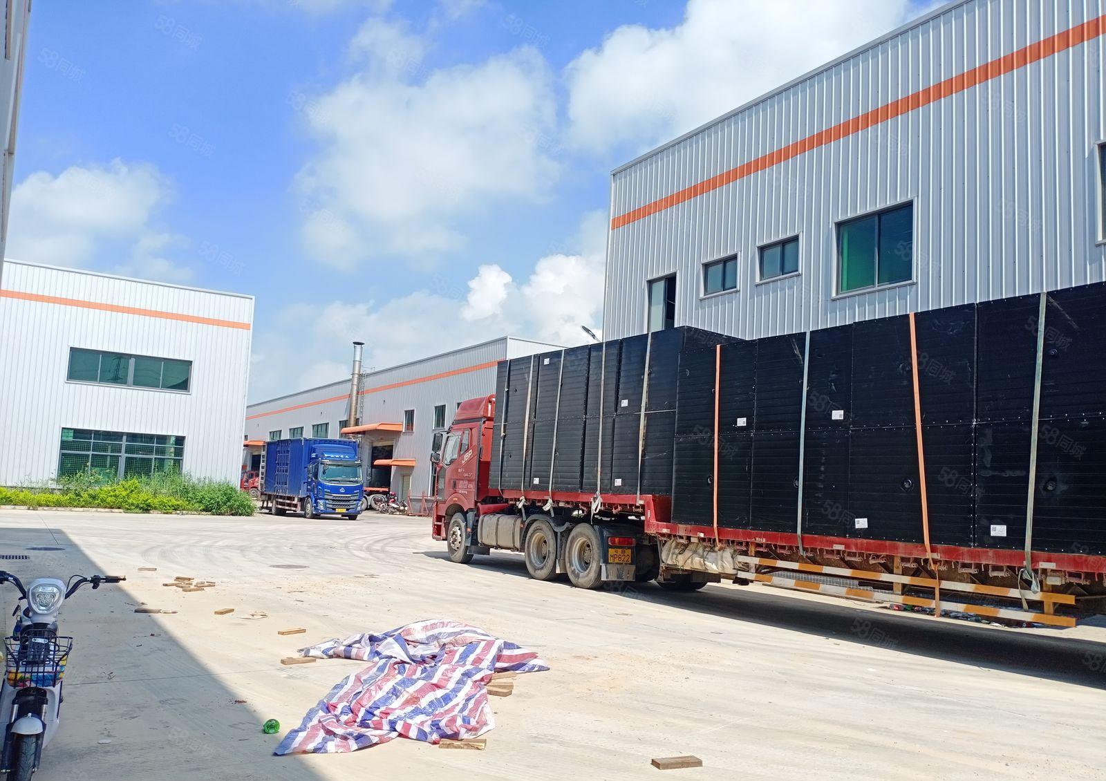 博罗县10米高钢构厂房4100平方出租，证件齐全，位置优