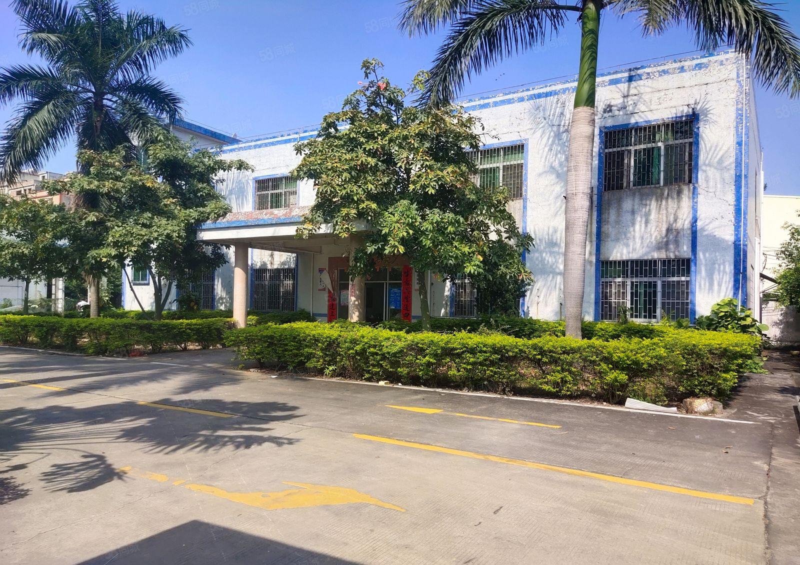 石湾镇花园式独院厂房出租4150平方，可分租，超大空地带装修