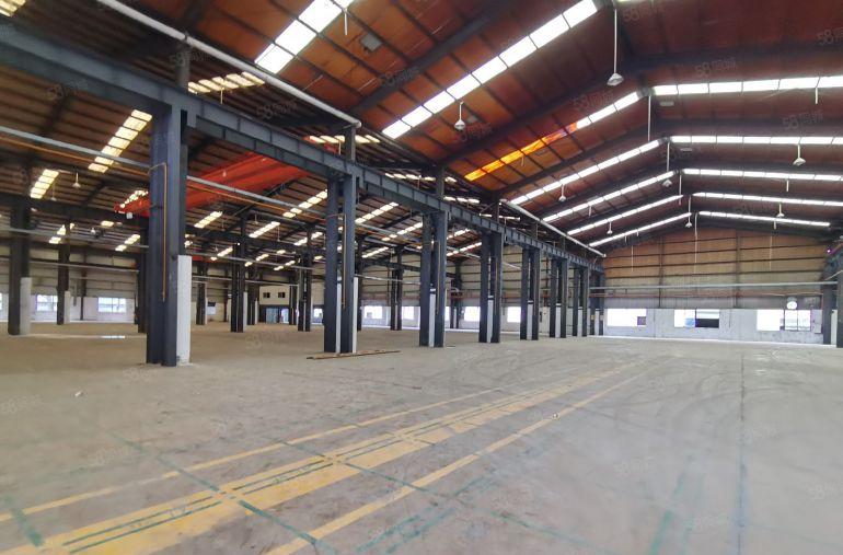 博罗石湾铁场工业区带办公室单一层原房东红本钢构厂房出租可分租