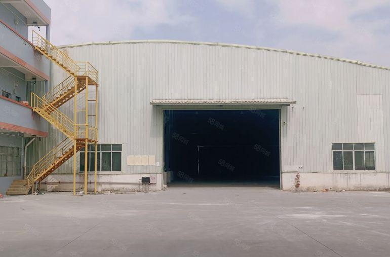 石湾独院钢构厂房出租6500方，交通方便可办环评，高速出口旁