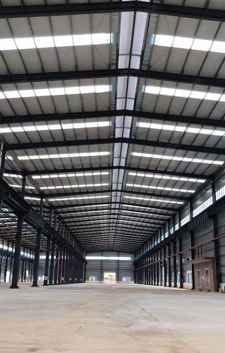 博罗龙溪镇红本独院钢构厂房30000平滴水13米牛角位10米