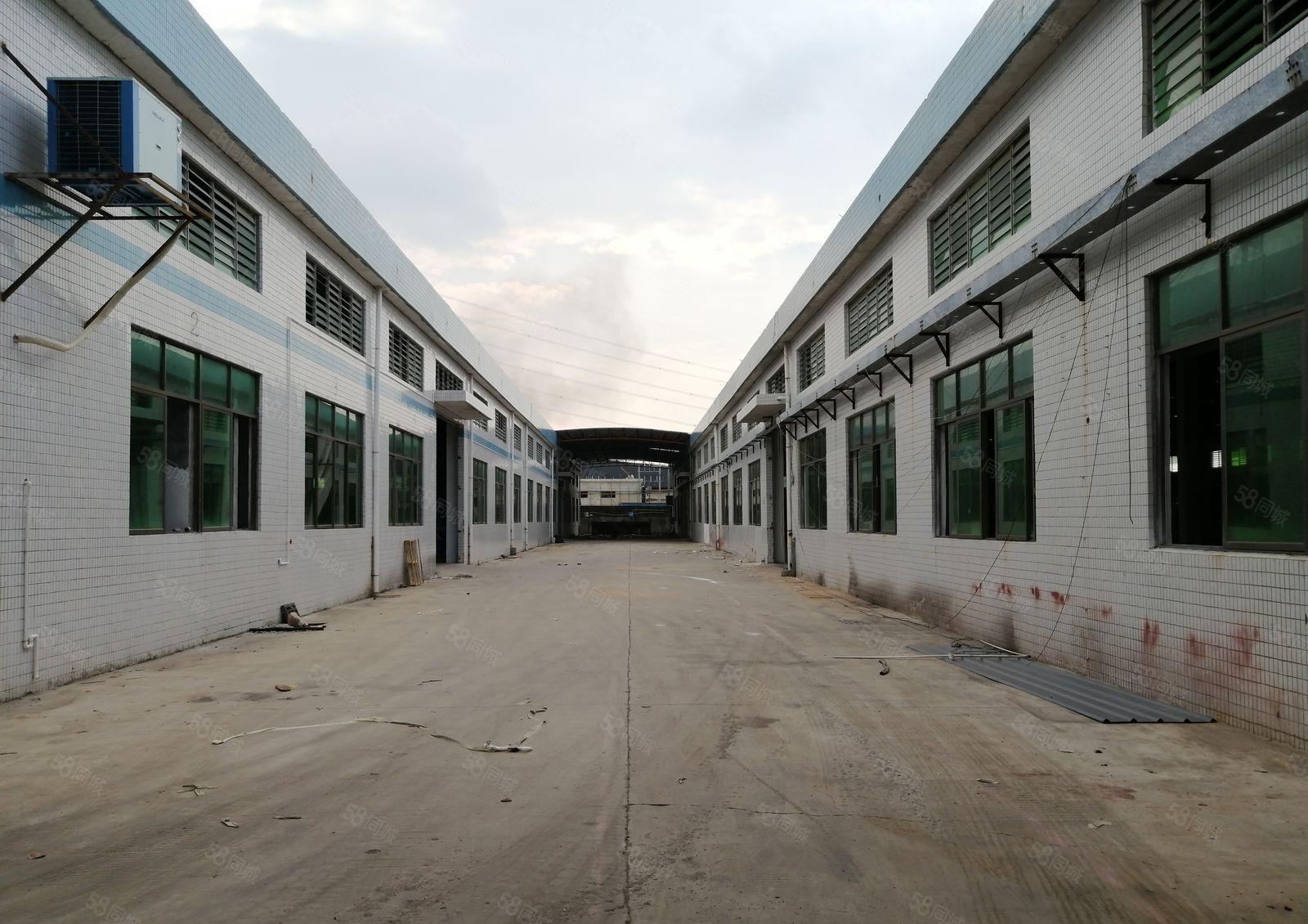 博罗石湾湖山工业园单一层6000平厂房出租滴水10米