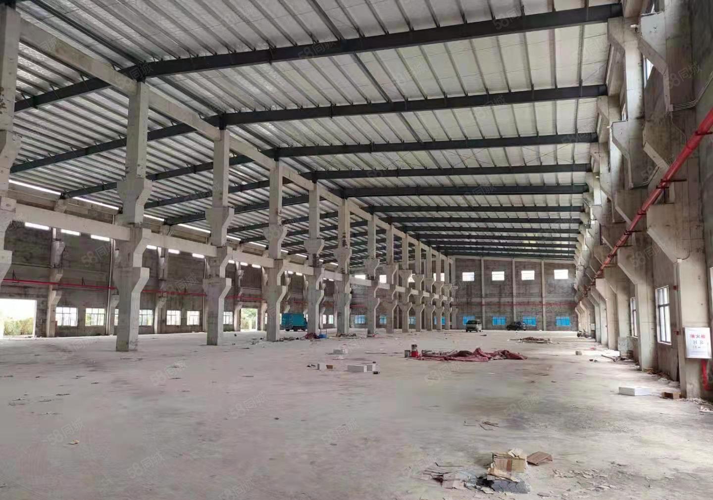 惠州博罗泰美镇全新15米高砖墙到顶单一层红本厂房隆重招商