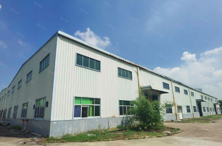 博罗石湾国道旁原房东独门独院滴水十米6000平厂房出租空地大