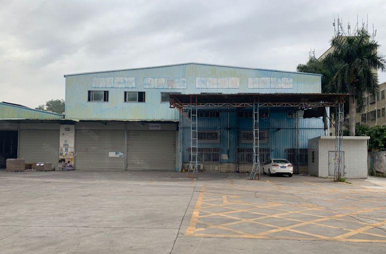 博罗园洲工业园原房东6800平高12米红本钢构厂房出租可分租