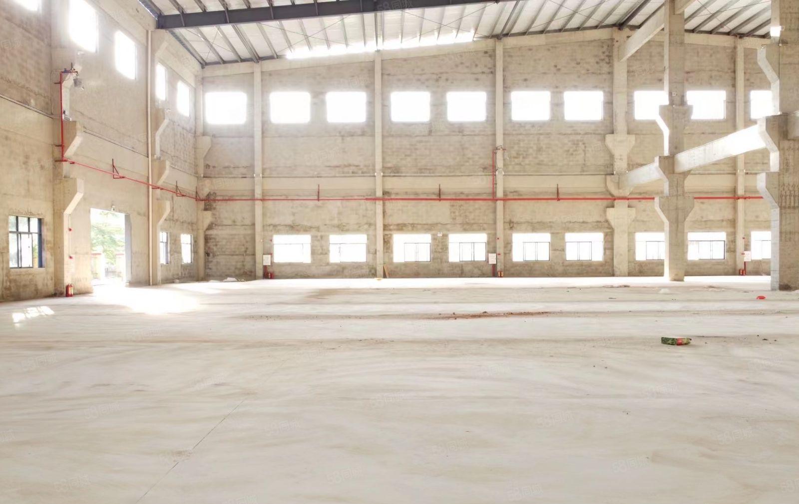 博罗滴水15米钢构厂房出租3千方，适合特殊重工行业，红本双证