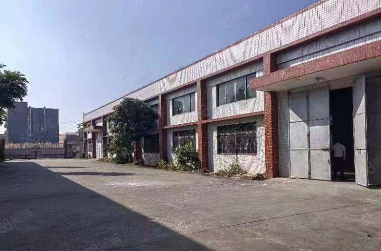 石湾工业区原房东砖墙到顶单一层独门独院1500平方厂房出租