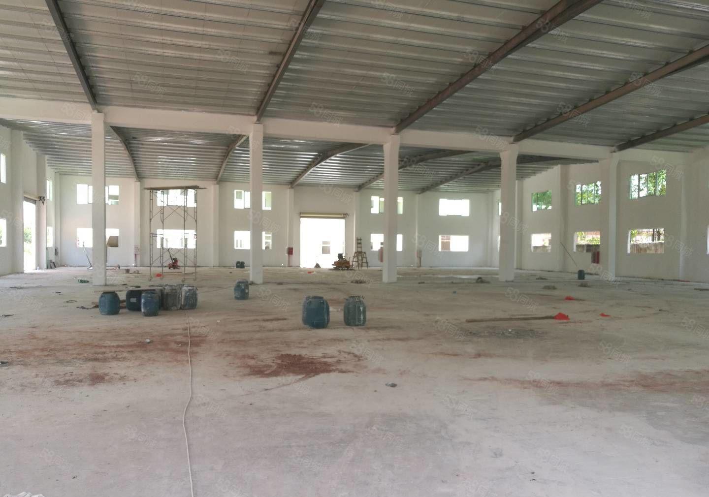 惠州市博罗县石湾镇大型工业园钢构厂房招租