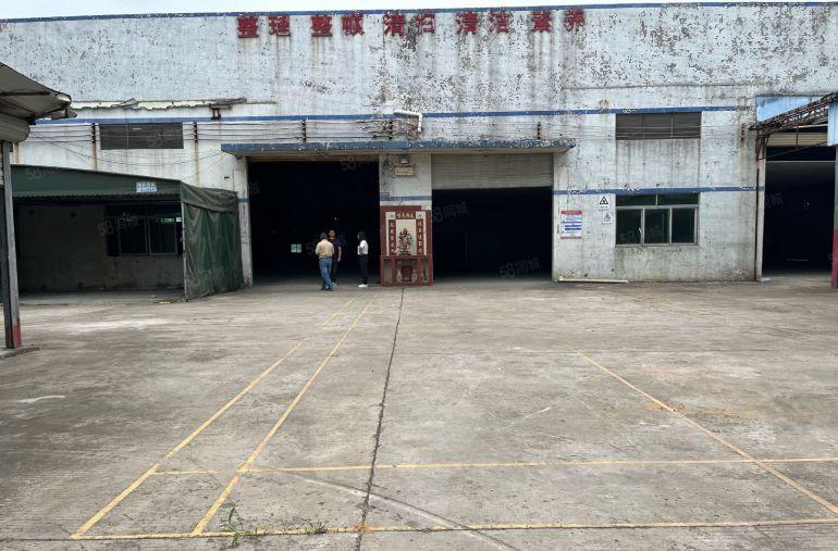 园洲原房东独门独院砖墙到顶厂房出租，可排水酸洗有现成喷粉环评