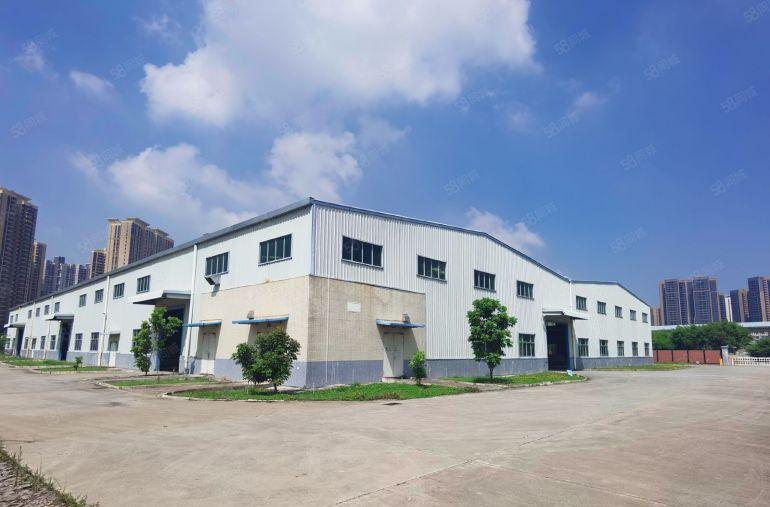 博罗石湾国道旁原房东独门独院滴水十米6000平厂房出租空地大