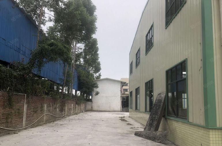 惠州博罗龙华镇滴水10米证件齐全独院钢结构厂房出租
