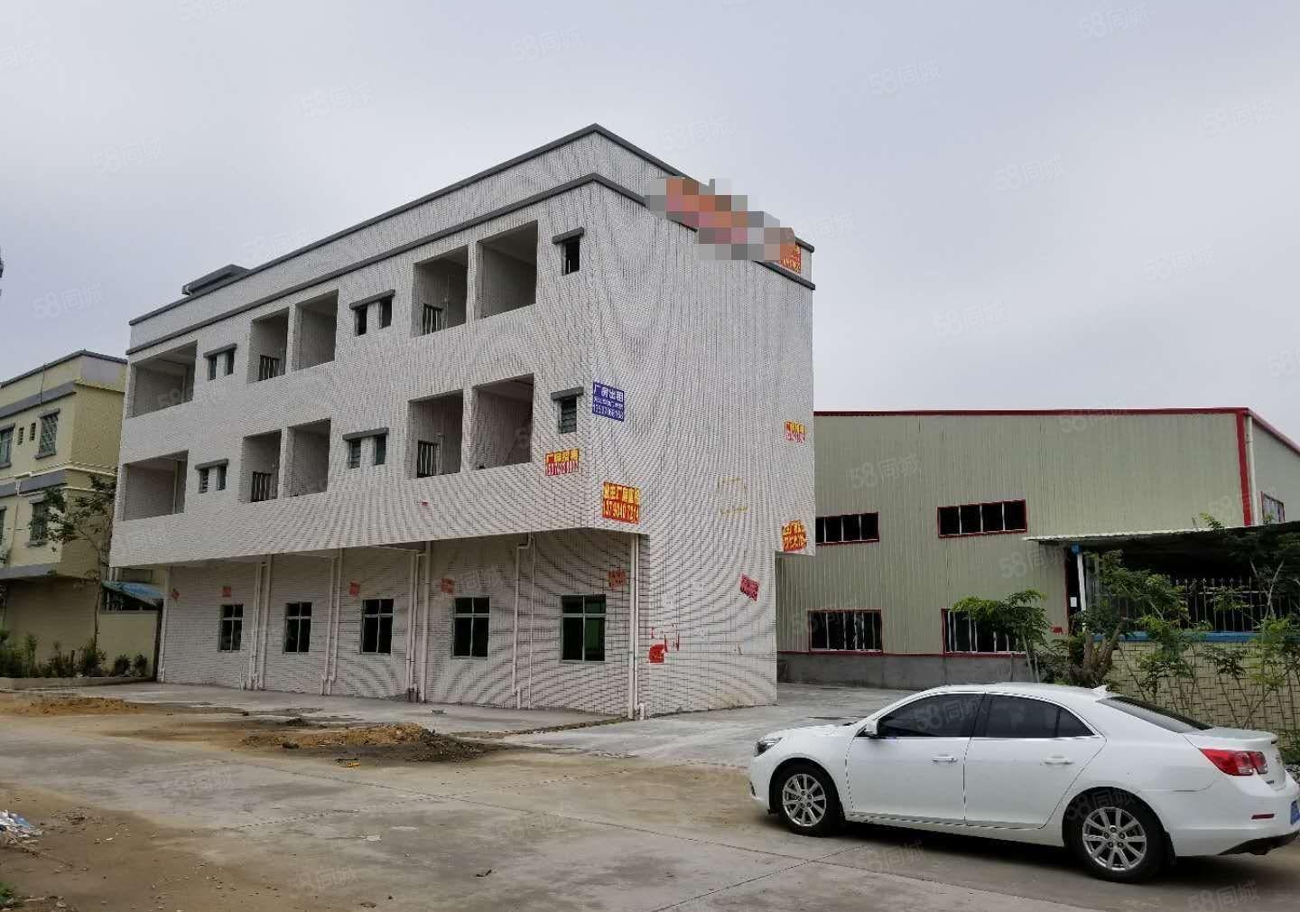 惠州市博罗县园洲镇原房东独院钢构厂房7500平米