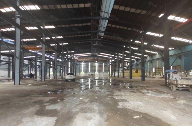 滴水12米单一层厂房出租，带七部行车，环评秒批，电量充足，