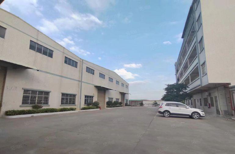 园洲原房东独院单一层厂房，10米高带4部航车免费用