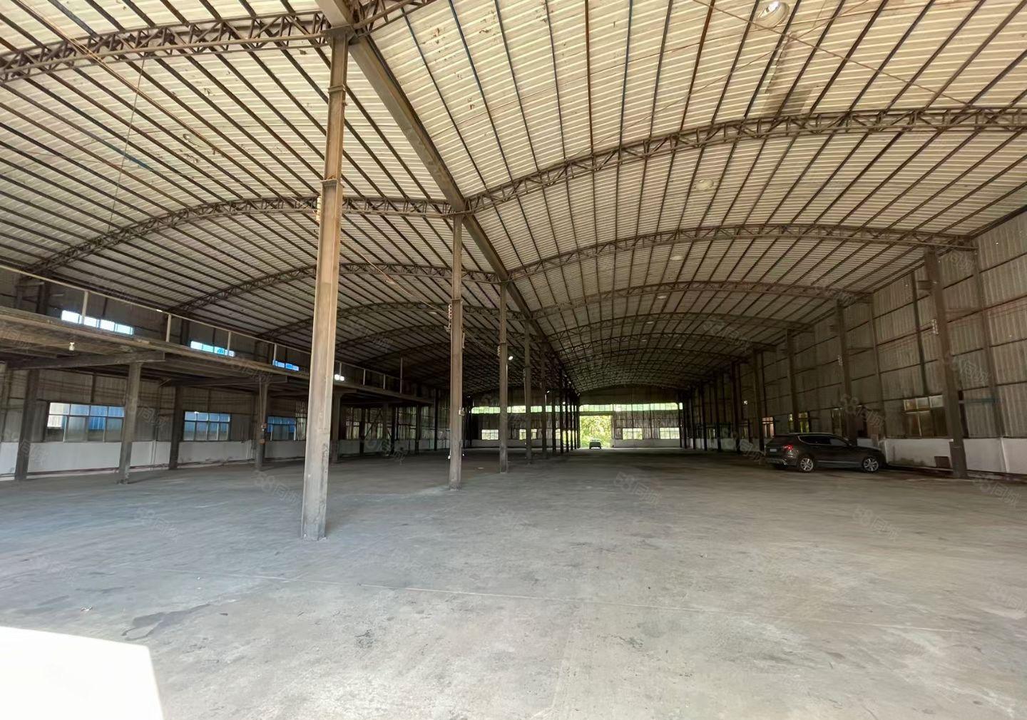 博罗县园洲镇独门独院单一层钢结构4000平方工业厂房库出租
