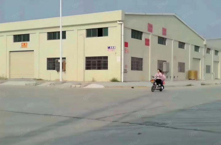 惠州博罗园洲厂房出租 砖墙厂房滴水8米独院1000方大马路边
