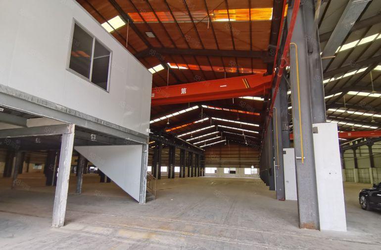 园洲康胜工业园附近带办公室单一层原房东红本钢构厂房出租可分租