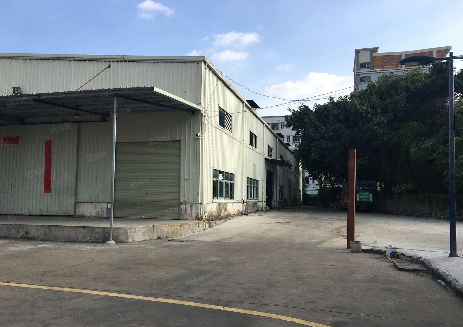 博罗龙溪环胜工业园独栋2千平原房东钢构厂房出租可分租可办环评