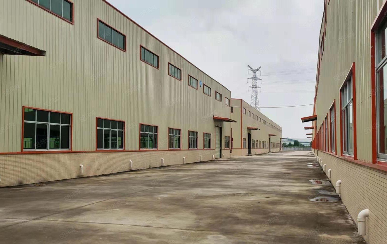 石湾自有9成新无公摊红本厂房大型工业园区独院単一层滴水11米