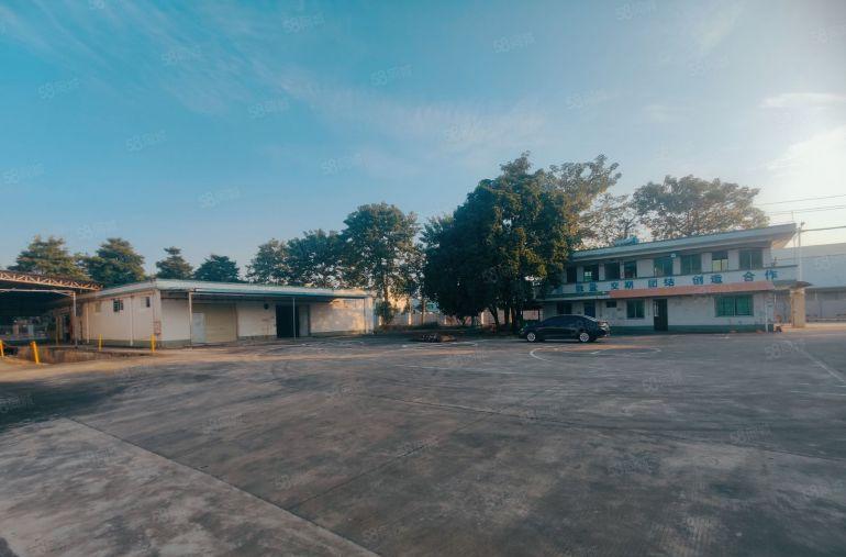博罗县园洲镇原房东独院花园式厂房招租，现成水电，办公室装修。