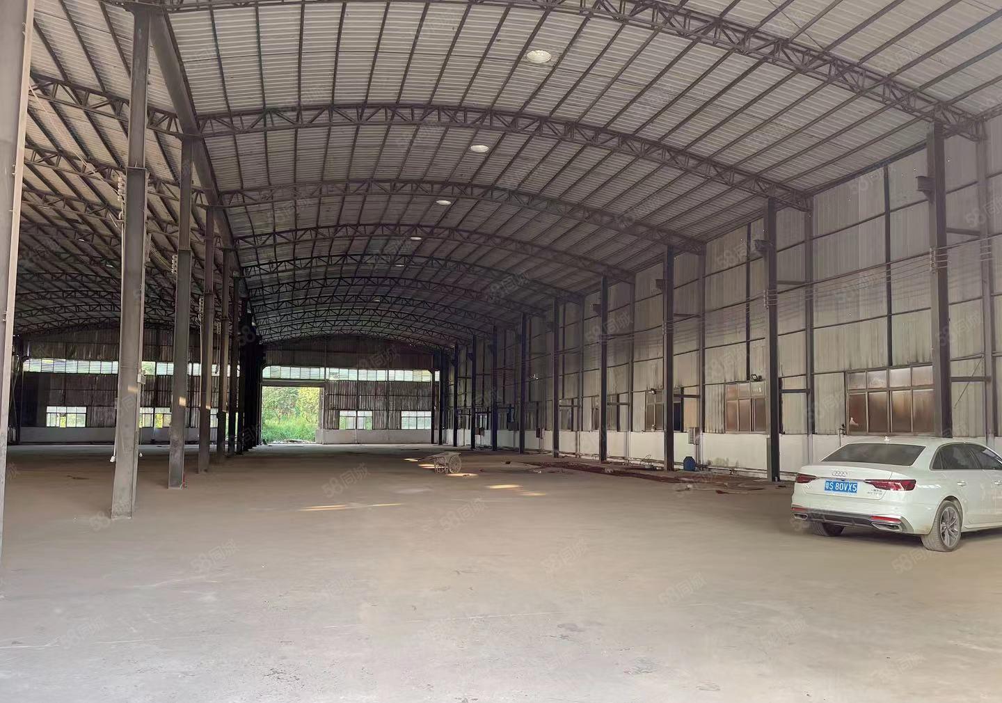 博罗县园洲镇独门独院单一层钢结构4000平方工业厂房库出租