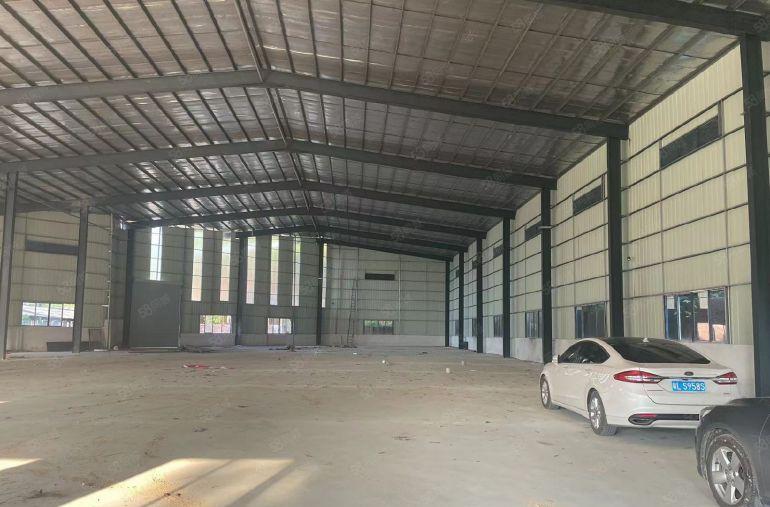 龙溪镇独门独院钢结构厂房9米高，可办环评大车可随意调头。。。