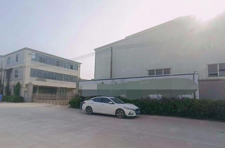 博罗厂房 园洲高度8米钢构厂房出租 独门独院带豪华现成办公室