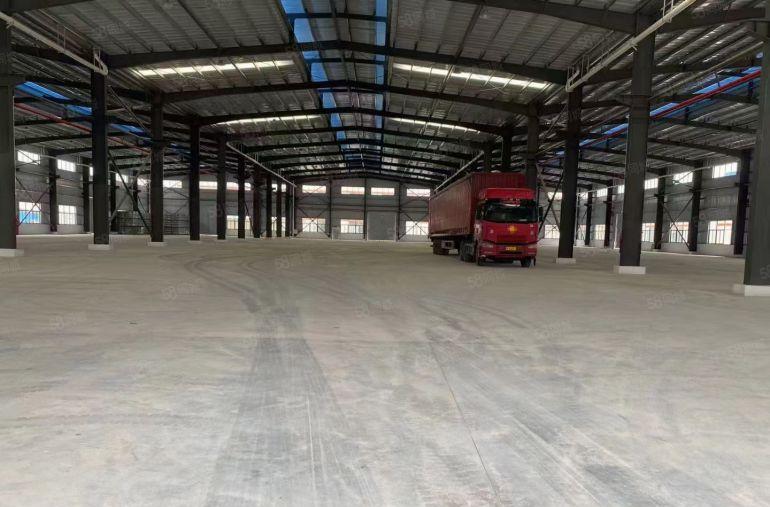 业主独门独院13000平方单一层钢结构空地5000平方高速口