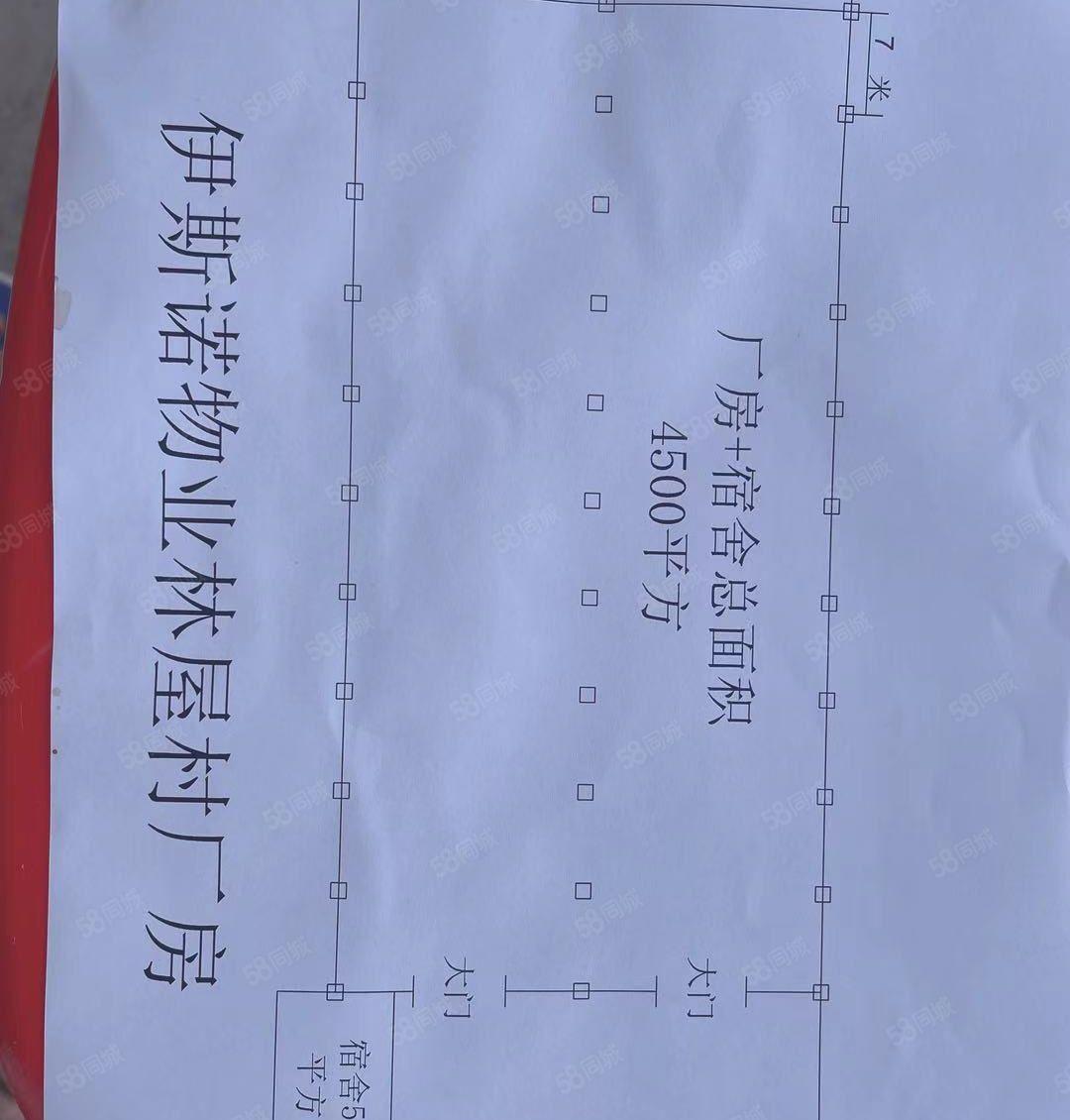 博罗县园洲镇独门独院单一层钢结构4000平方工业厂房库出租