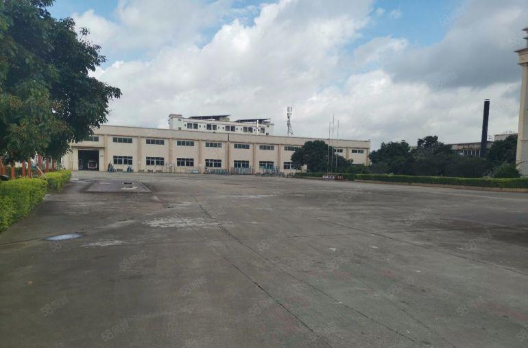 石湾原房东单一层独院滴水9米带独立办公楼空地超大厂房出租