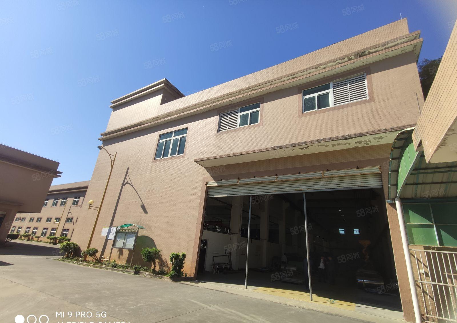 福田镇新出独门独院两层砖墙到顶厂房，红本证件，现成五金环坪。