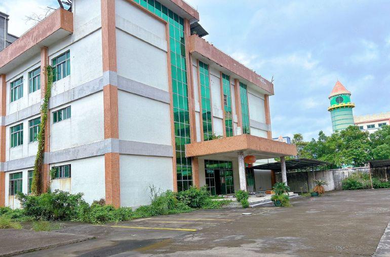 博罗县石湾镇标准单一层12500平带独立办公楼大空地厂房出租