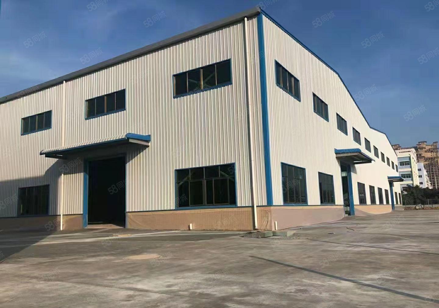 博罗县占地6万方建筑4万方钢结构厂房出租，国土证，工业用地！