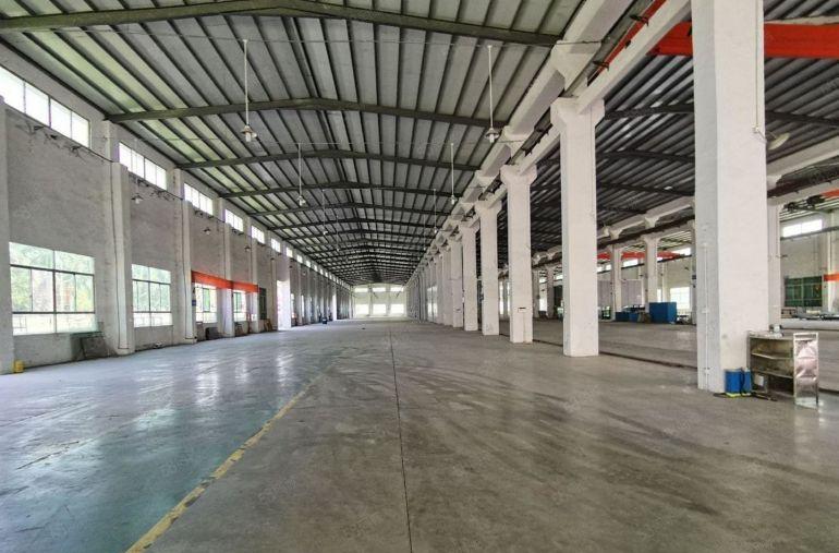 12元惠州石湾独院单一层4000平钢构厂房出租滴水11米环评