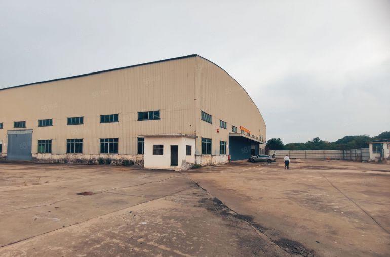 博罗县石湾镇新出滴水12米独院单一层，现成地坪漆，水电办公室